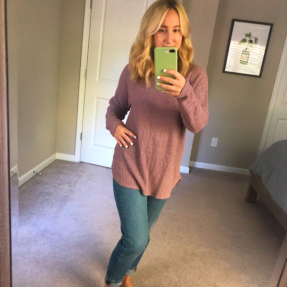 Soft and sexy plush sweater